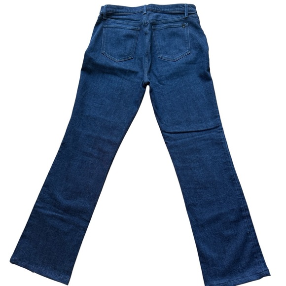 Joe's THE ALEXIS bootcut jeans size 31 with front slits dark blue - Picture 3 of 12